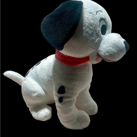 Disney Store 101 Dalmations Lucky 12" Plush Stuffed Animal Toy Red Collar - Picture 3 of 9